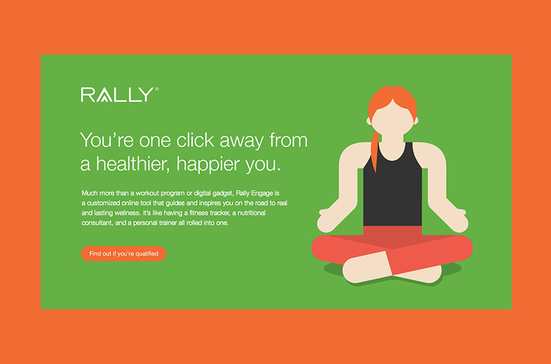 Rally Health consumer health platform, view two